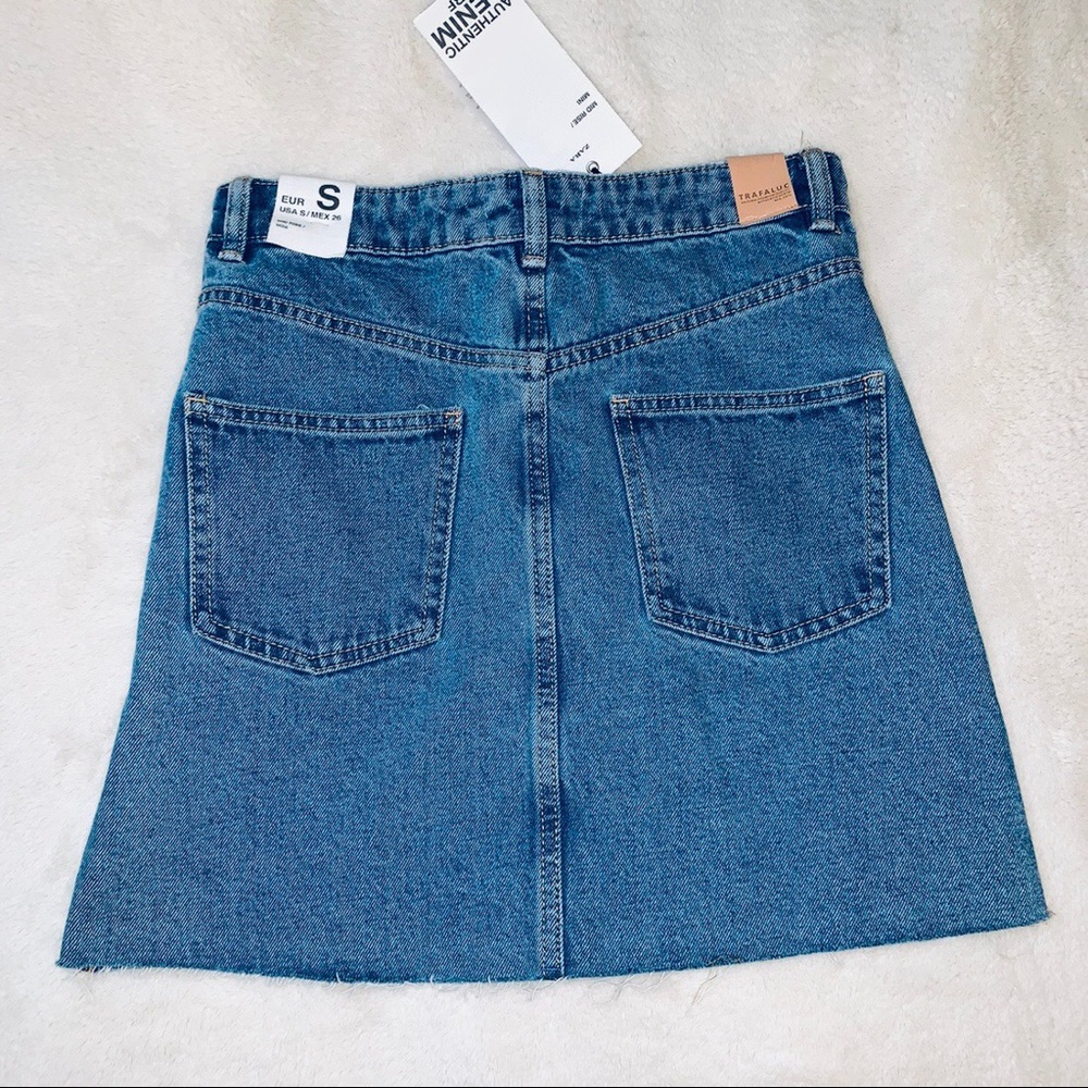 Denim skirt from Zara